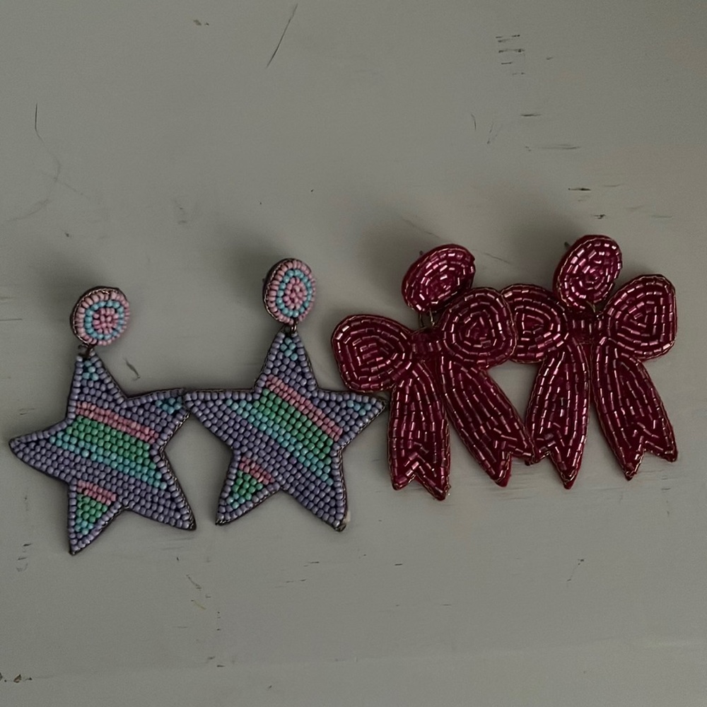 Beaded earrings